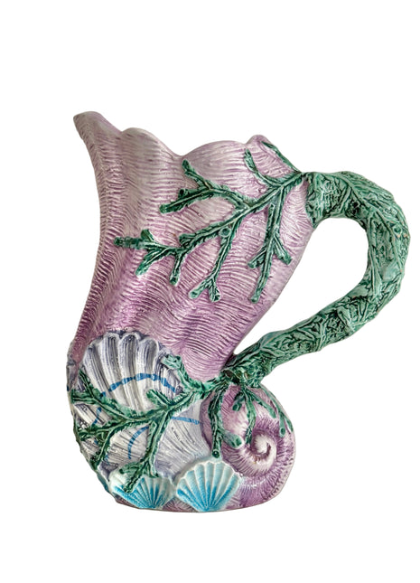 Neiman Marcus Majolica Pitcher