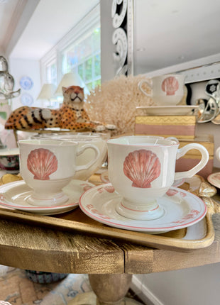 Vintage Shell Candles