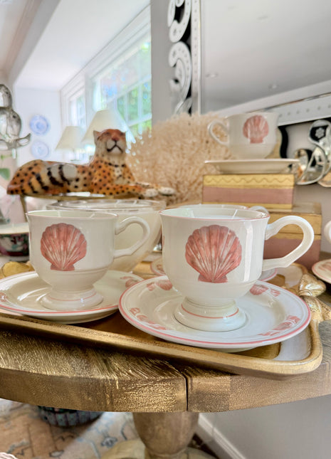 Vintage Shell Candles