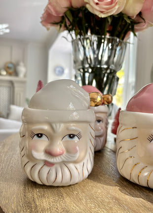 Papa Noel Holiday Candles