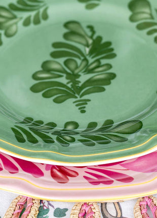 Gordes Green Dessert Plates (Set of 4)