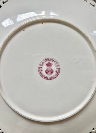 Antique Minton Collection Plate: Fairy & Flower Crown