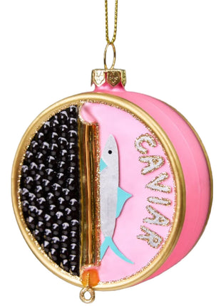 Pink Caviar Ornament