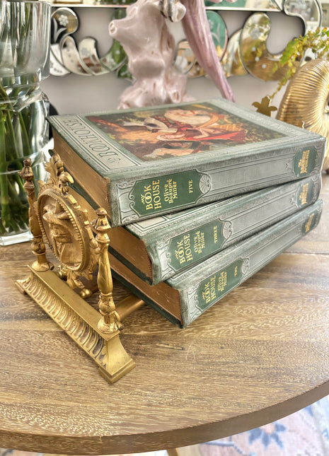 Antique Brass Collapsible Bookholder