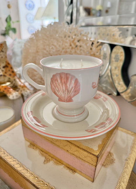 Vintage Shell Candles