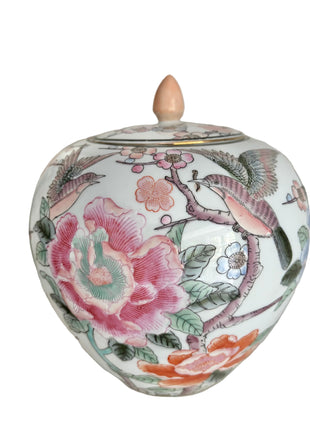 Vintage Neiman Marcus Chinoiserie Ginger Jar