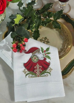 Royal Noel Linen Towel