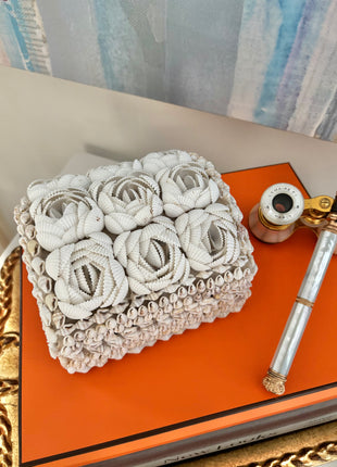 Rosettes Shell Vanity Box