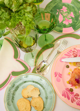 Gordes Green Dessert Plates (Set of 4)