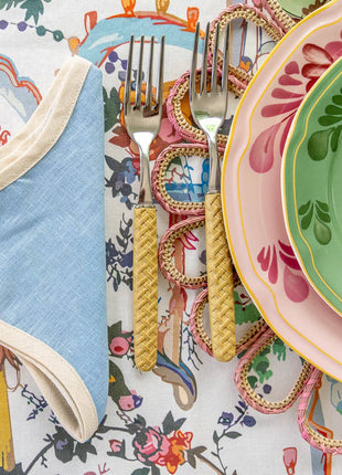 Gordes Green Dessert Plates (Set of 4)