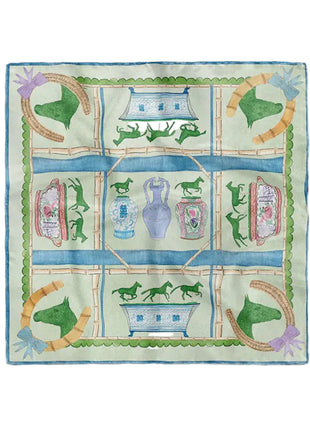 Equestrian Pastels Scarf