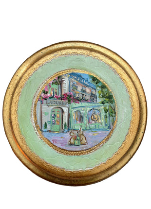 Bunnies at Ladurée on Rue Royale