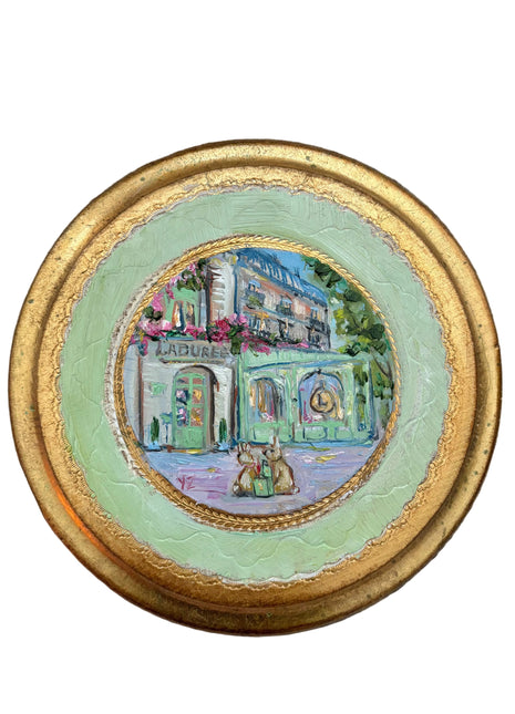 Bunnies at Ladurée on Rue Royale