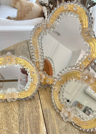 Baby Floral Murano Mirror