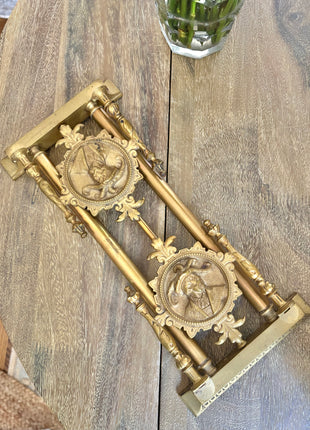 Antique Brass Collapsible Bookholder