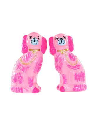 Mini Dreamhouse Staffie Pair in Barbie Pink