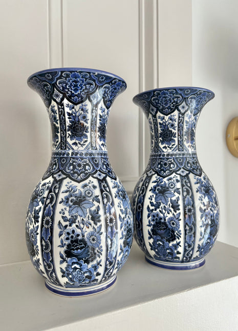 Ardalt Blue Delfia Vase Pair