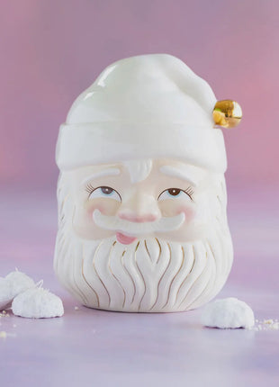 Glitterville Papa Noel Cookie Jar