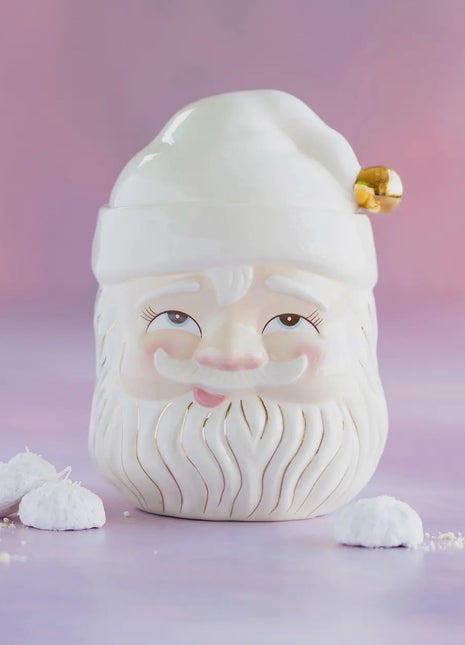 Glitterville Papa Noel Cookie Jar