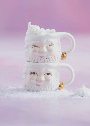 Papa Noel Cream Mug