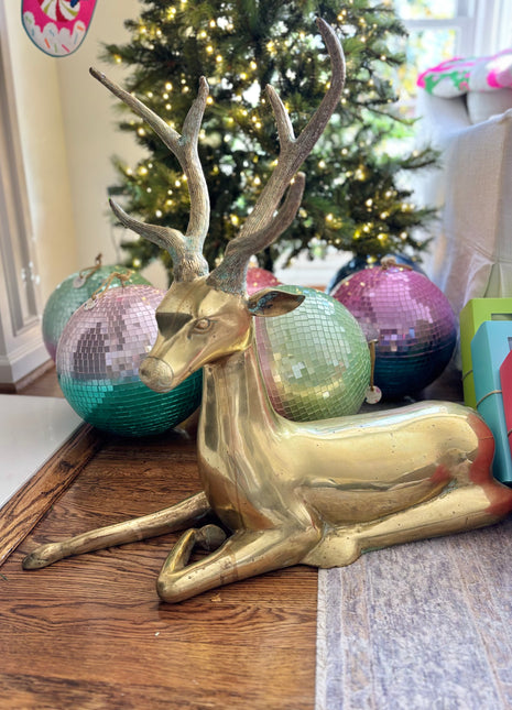 Brass Reindeer
