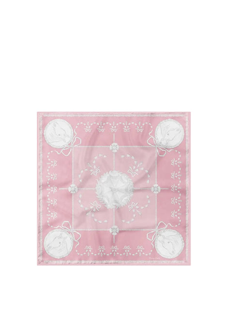 Baby Pink Horse Scarf
