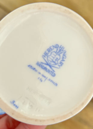 Herend Stork with Baby