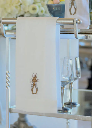 Bunny Linen Tea Towel