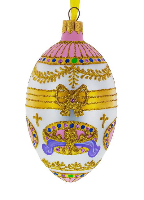 1903 Bonbonniere Royal Egg Glass Ornament