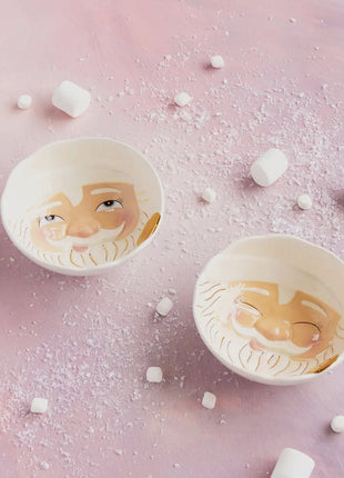 Papa Noel Cream Bowl 6”