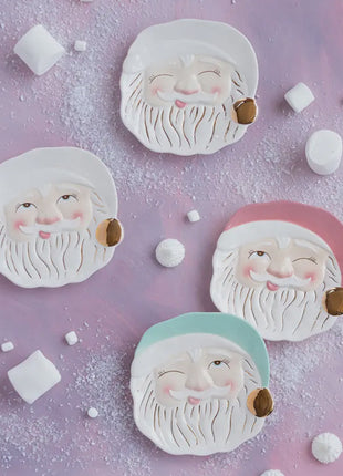 Papa Noel Cookie Plates