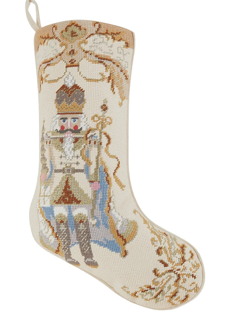 Nutcracker Needlepoint Stocking