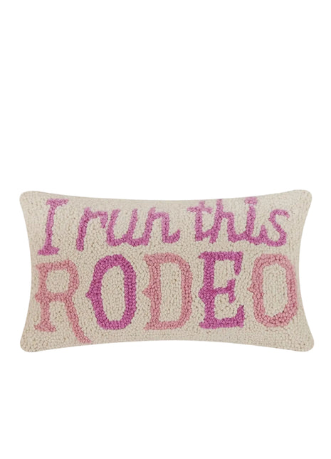 I Run This Rodeo Pillow
