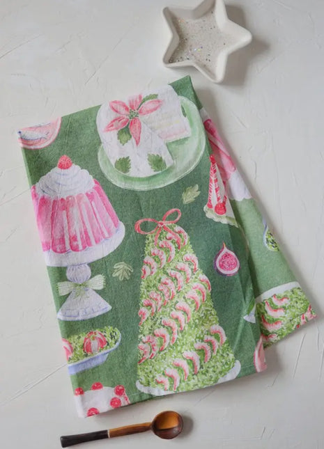 Christmas Foodie Tea Towel