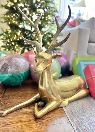 Brass Reindeer