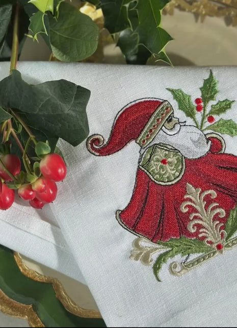 Royal Noel Linen Towel