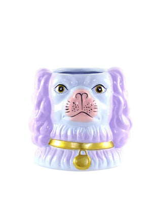 Dreamhouse Double Staffie Vase Lavender