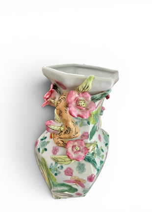 Vintage Bok Choy Floral Vase