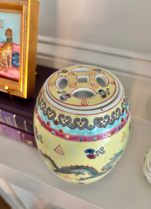 Baby Chinoiserie Garden Stool