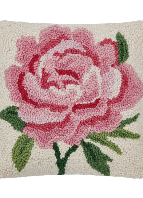 Pink Peony Hook Pillow