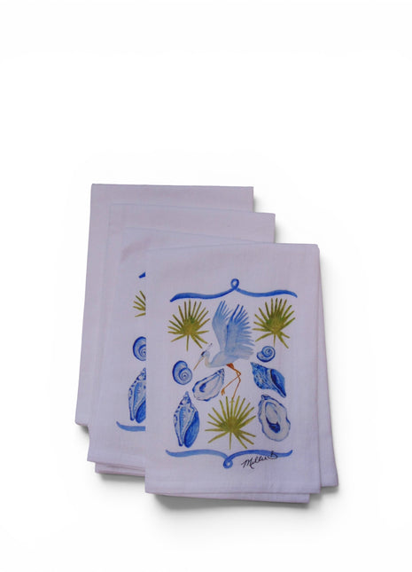 Blue Coastal Life Kitchen Towel