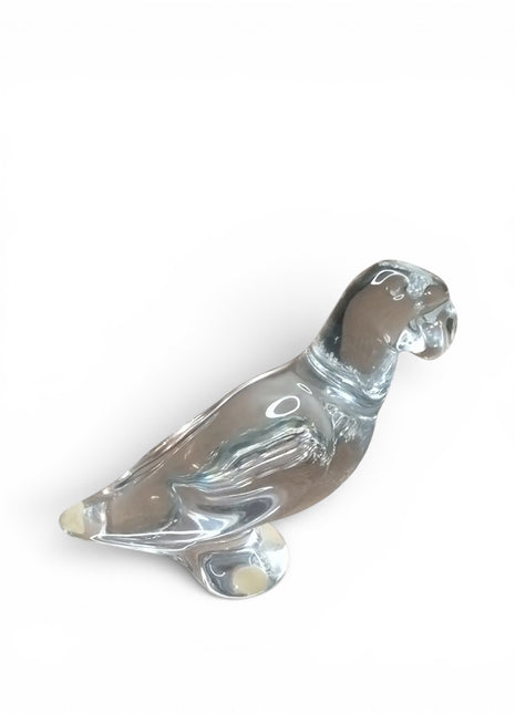 Baccarat Crystal Parrot
