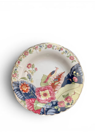 GUMPS Tobacco Leaf Dinner Plates Set of 4