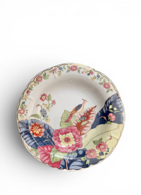 GUMPS Tobacco Leaf Pasta Bowl Set of 4