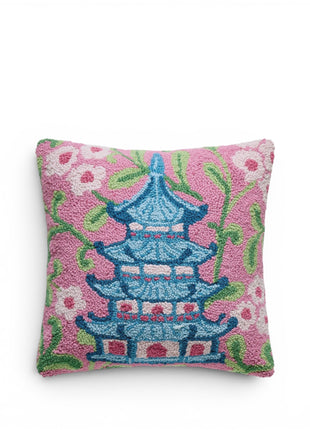 Cherry Blossom Pagoda Pillow