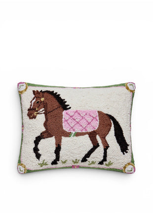 Preppy Horse Knot Pillow