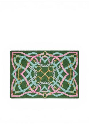 Preppy Equestrian Accent Rug