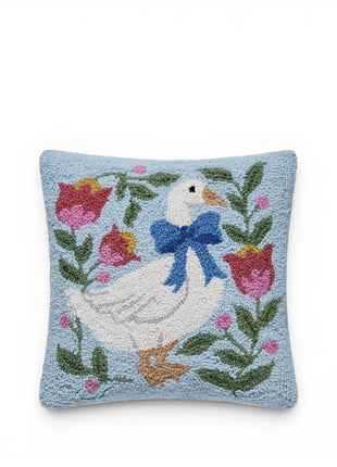 Gilded Goose Knot Pillow (Pre-Order)