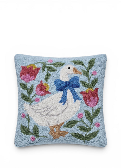 Gilded Goose Knot Pillow (Pre-Order)