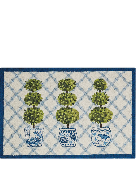 Topiary Hook Rug